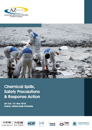 AZTech organise à nouveau un cours sur les déversements de produits chimiques, les précautions de sécurité et les mesures d'intervention.